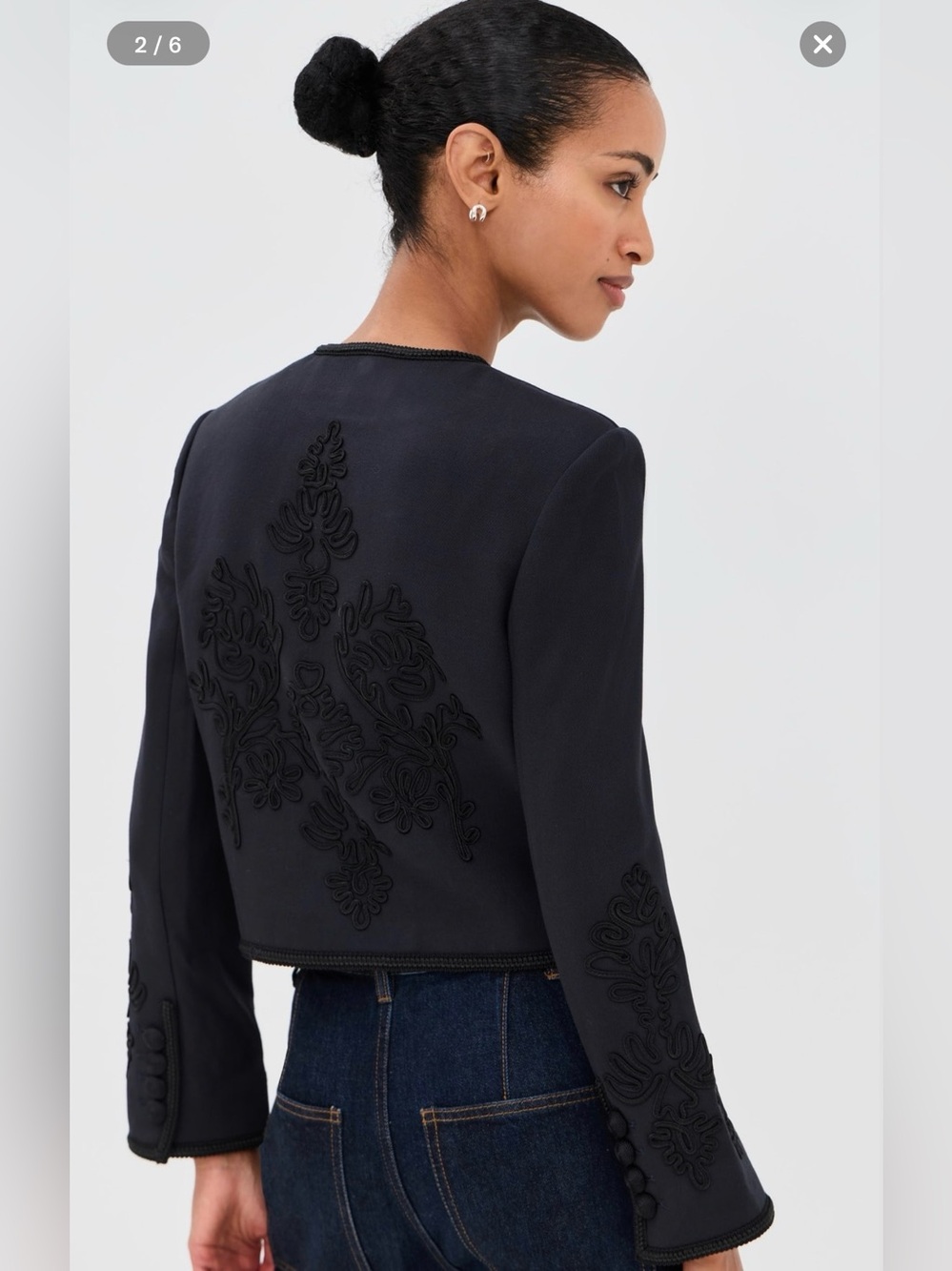Veronica Beard Latrell Embroidered Jacket